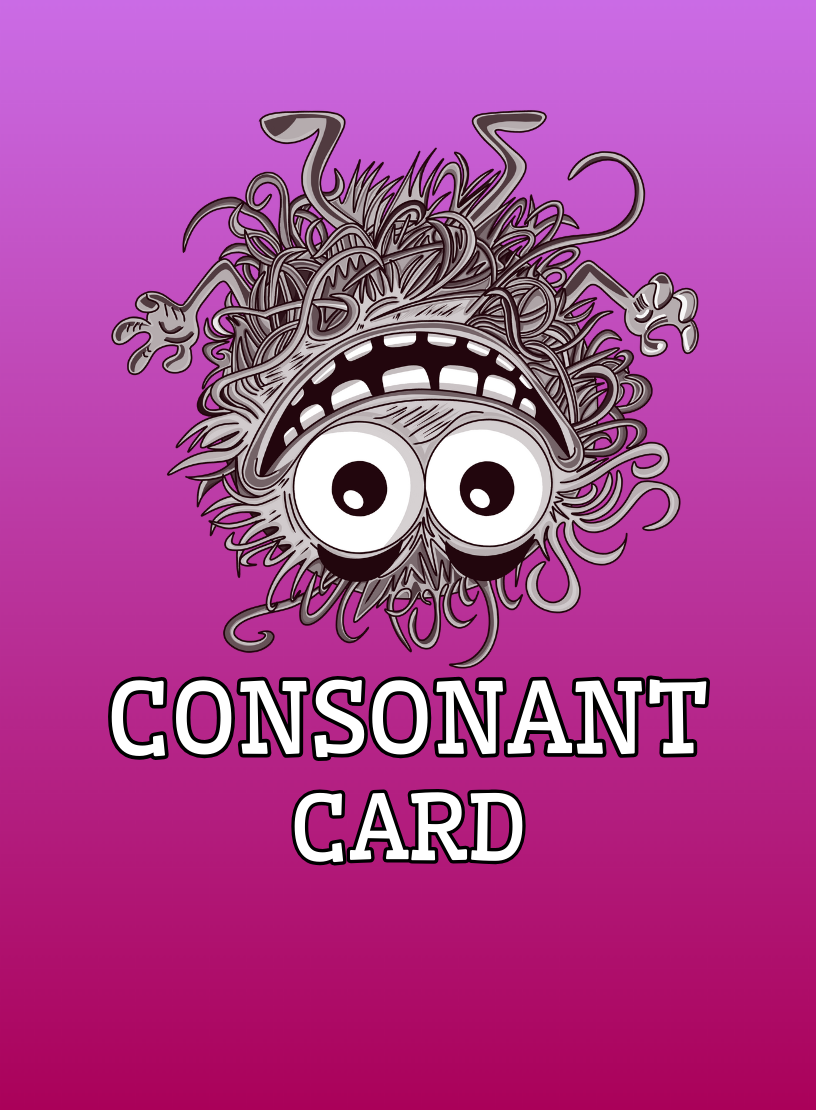 Consonant Card