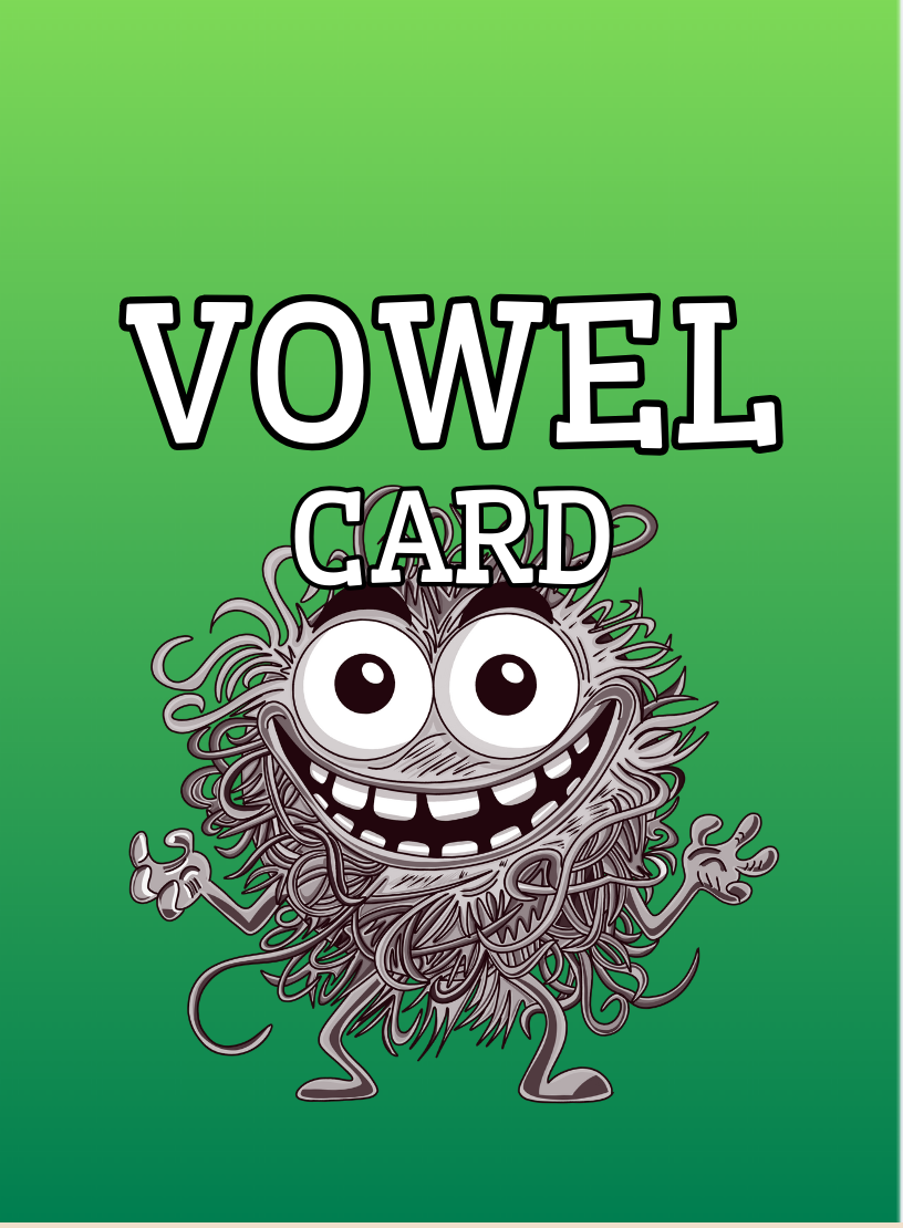 Vowel Card